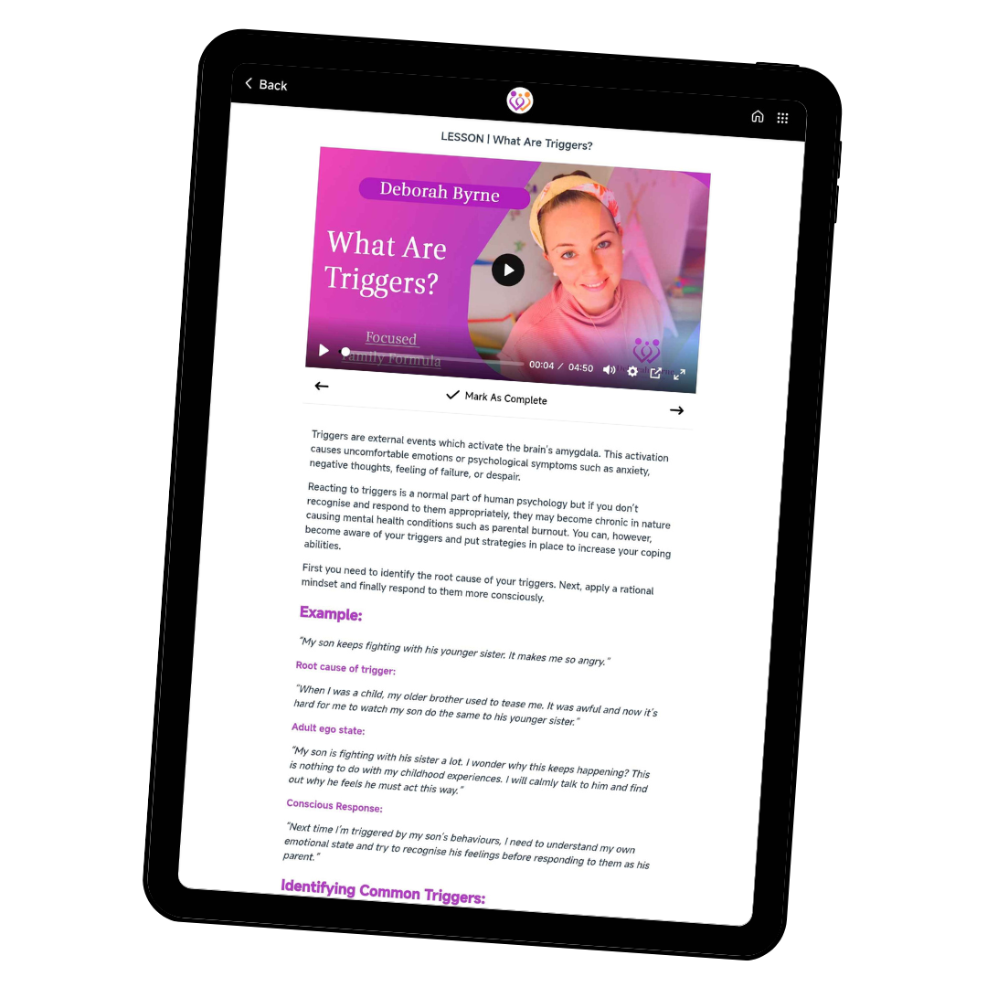 parenting support course