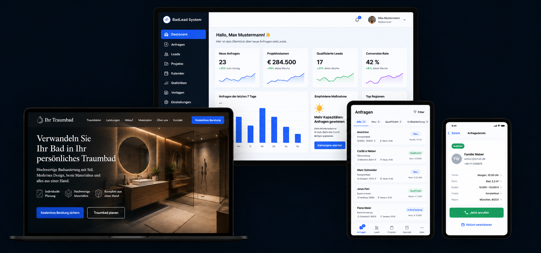 BadLead System Mockup