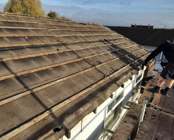 Roof replacement completed by D&N