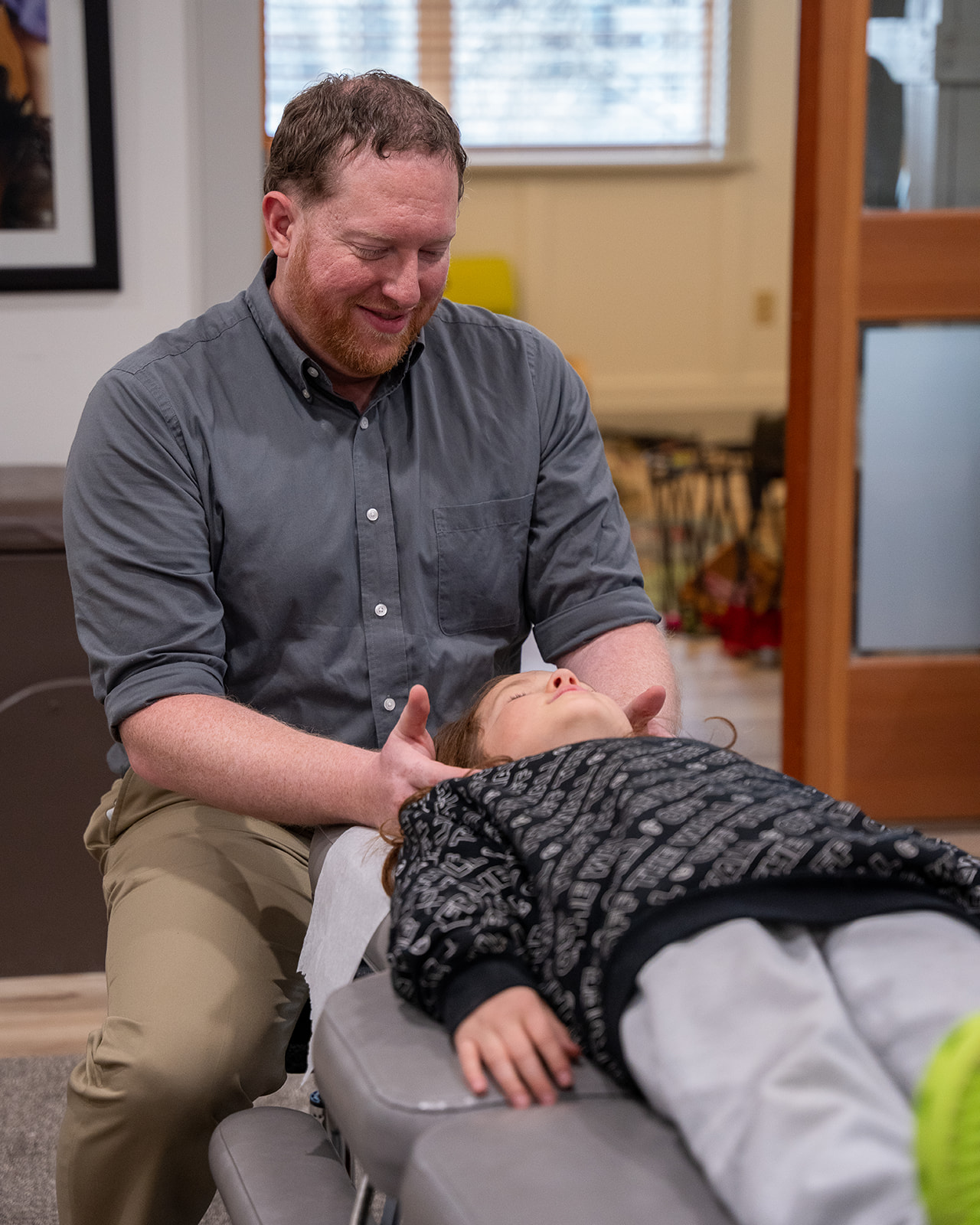 Dr. Lawrence Hauptly, certified pediatric chiropractor