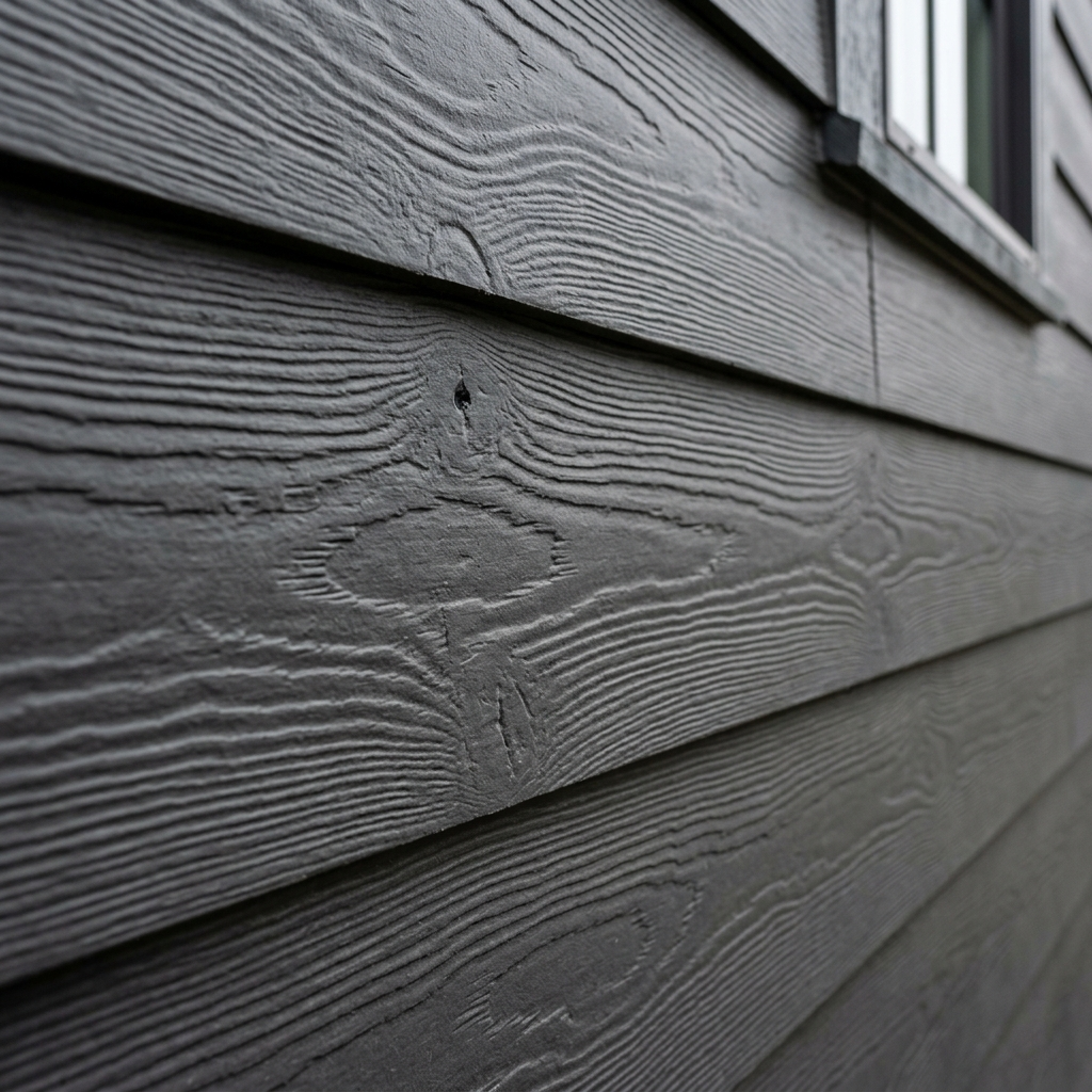 Hardie Board fiber cement siding installed on Carrollwood home