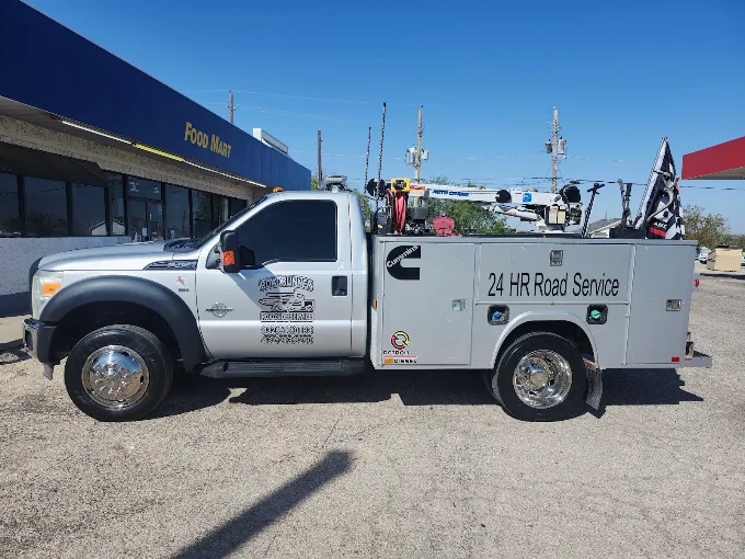 RoadRunner Road Services mobile crane truck and roadside repair work photo 9 in Big Spring, TX and West Texas