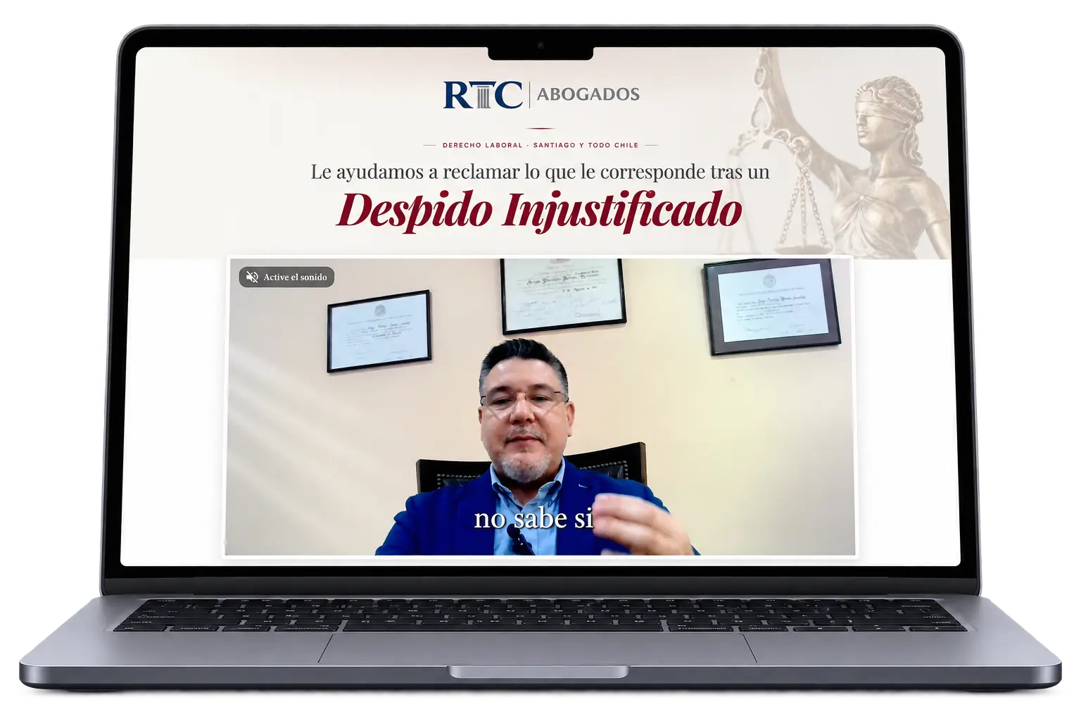 Sitio de RTC Abogados