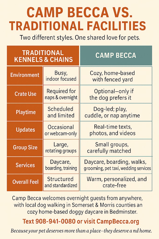 Dog Sitting & Walking Bedminster NJ