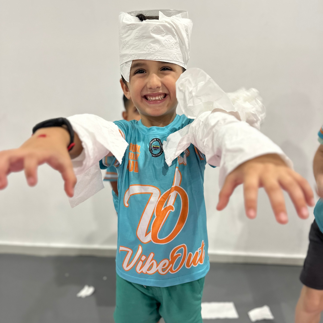 Child enjoying a school holiday program at Base181 Dance Studios in Rouse Hill
