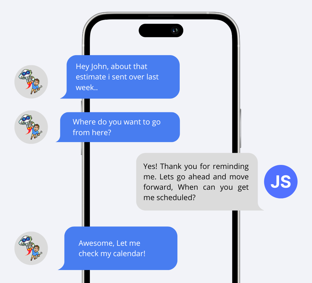 My Service Robot Messaging
