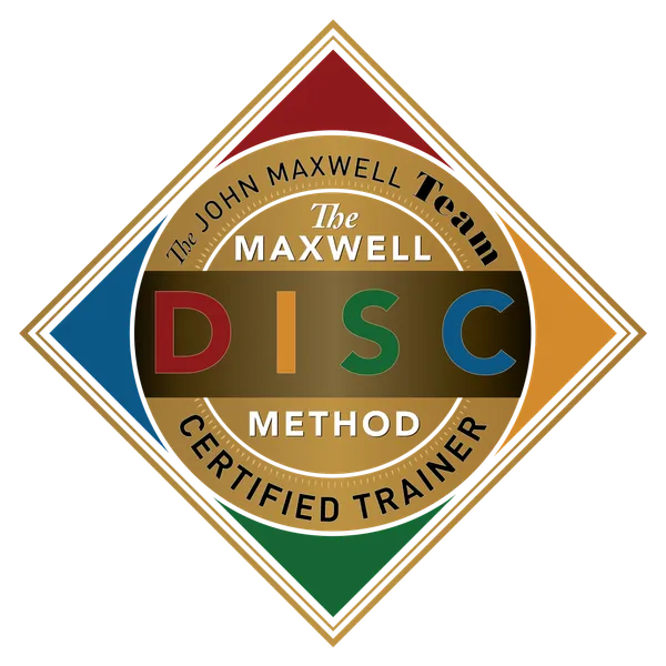 John Maxwell Team DISC Method Certified Trainer badge