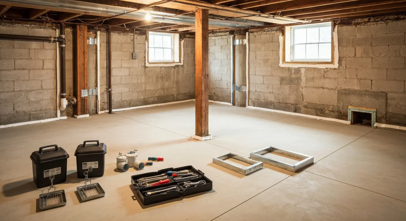 Rodent removal in Tiffin basements and attics