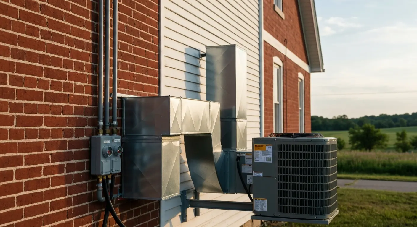 Amana village landscape