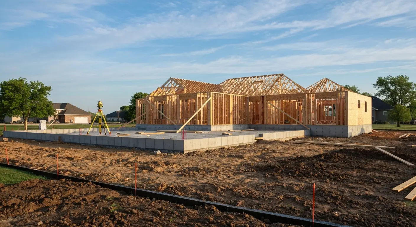 Newer North Liberty residential construction