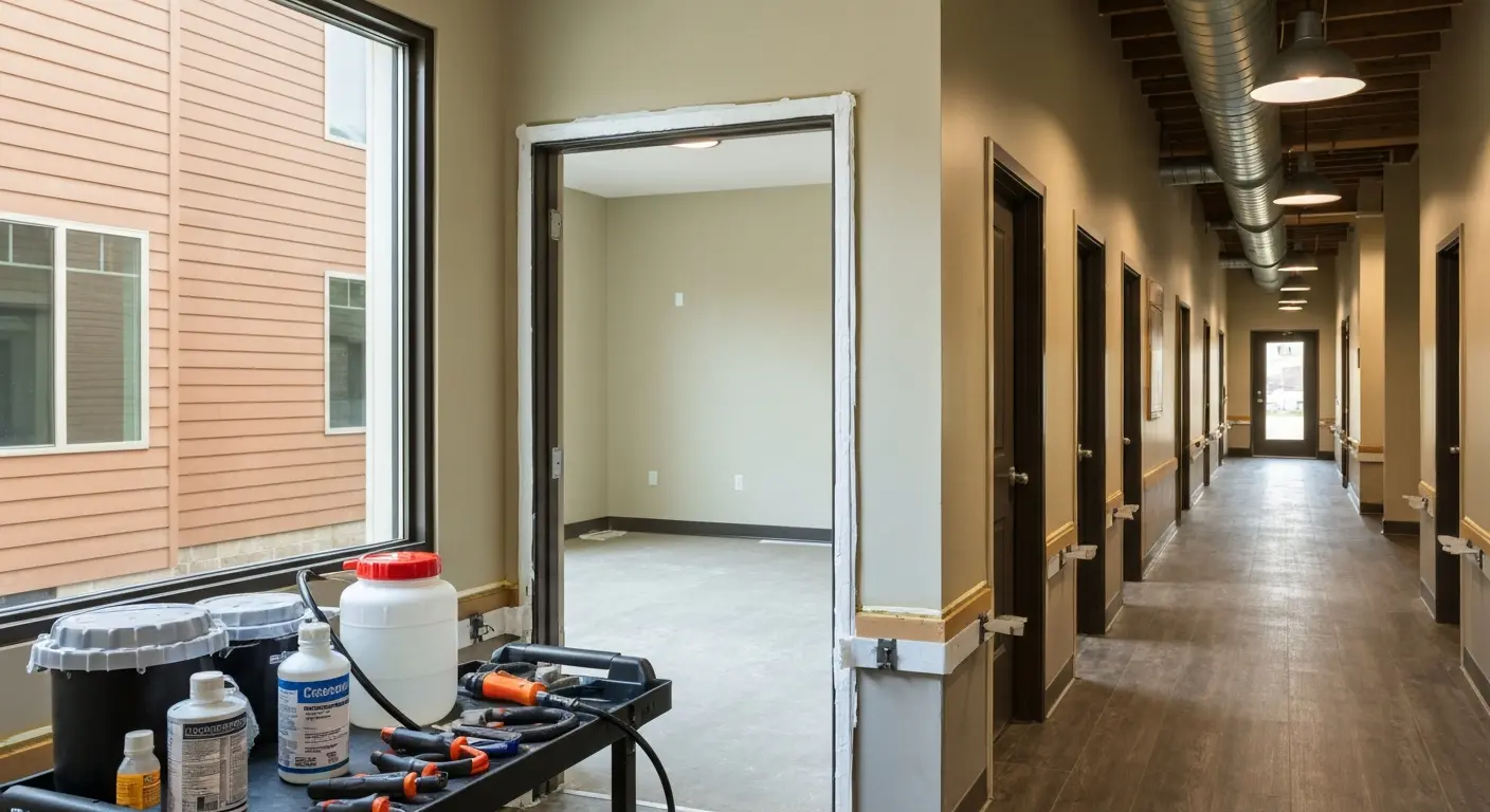 Multi-unit cockroach control program