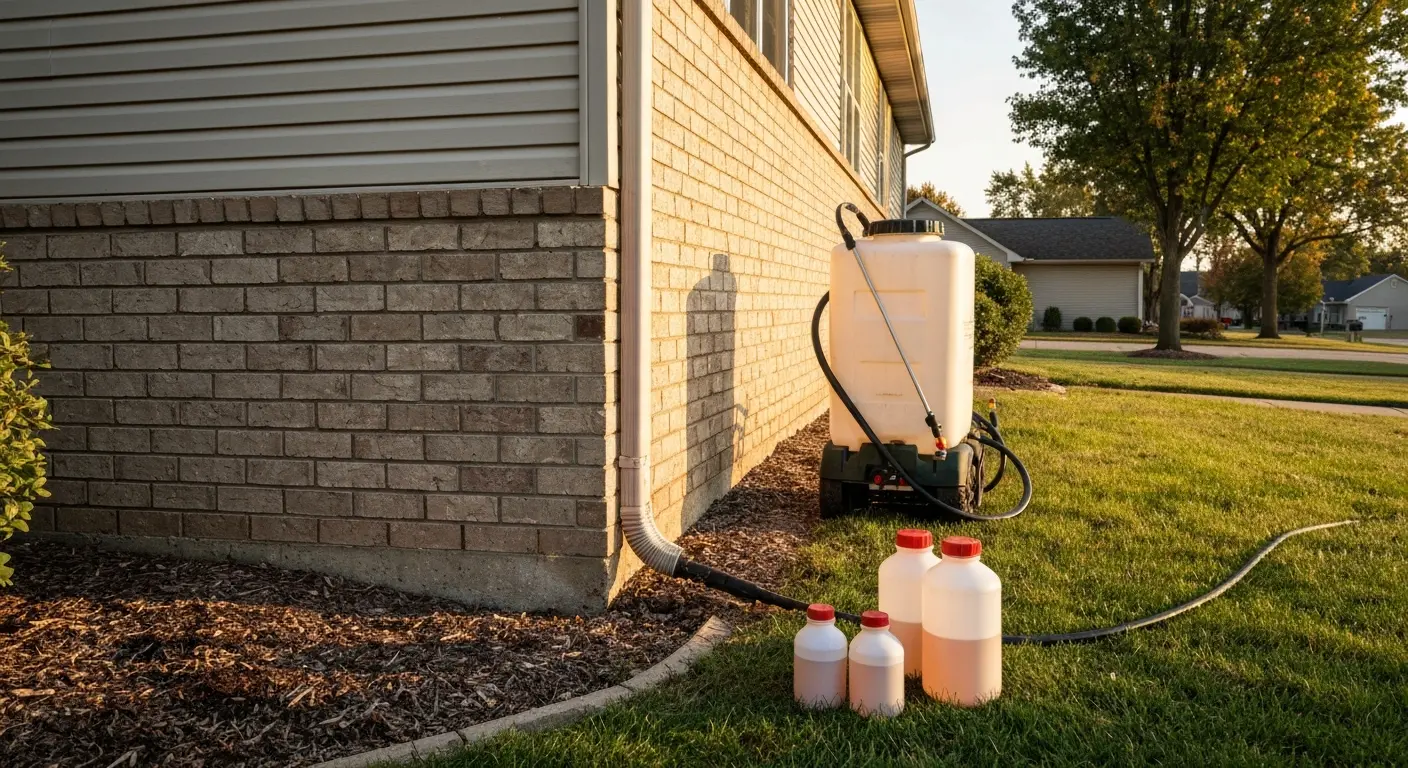 Ant control treatment in Center Point property