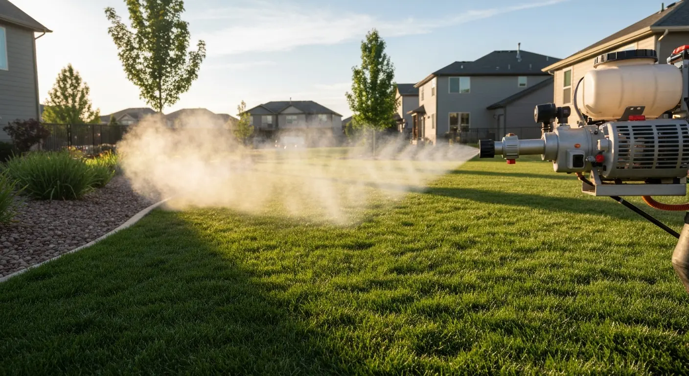 Mosquito treatment and yard control