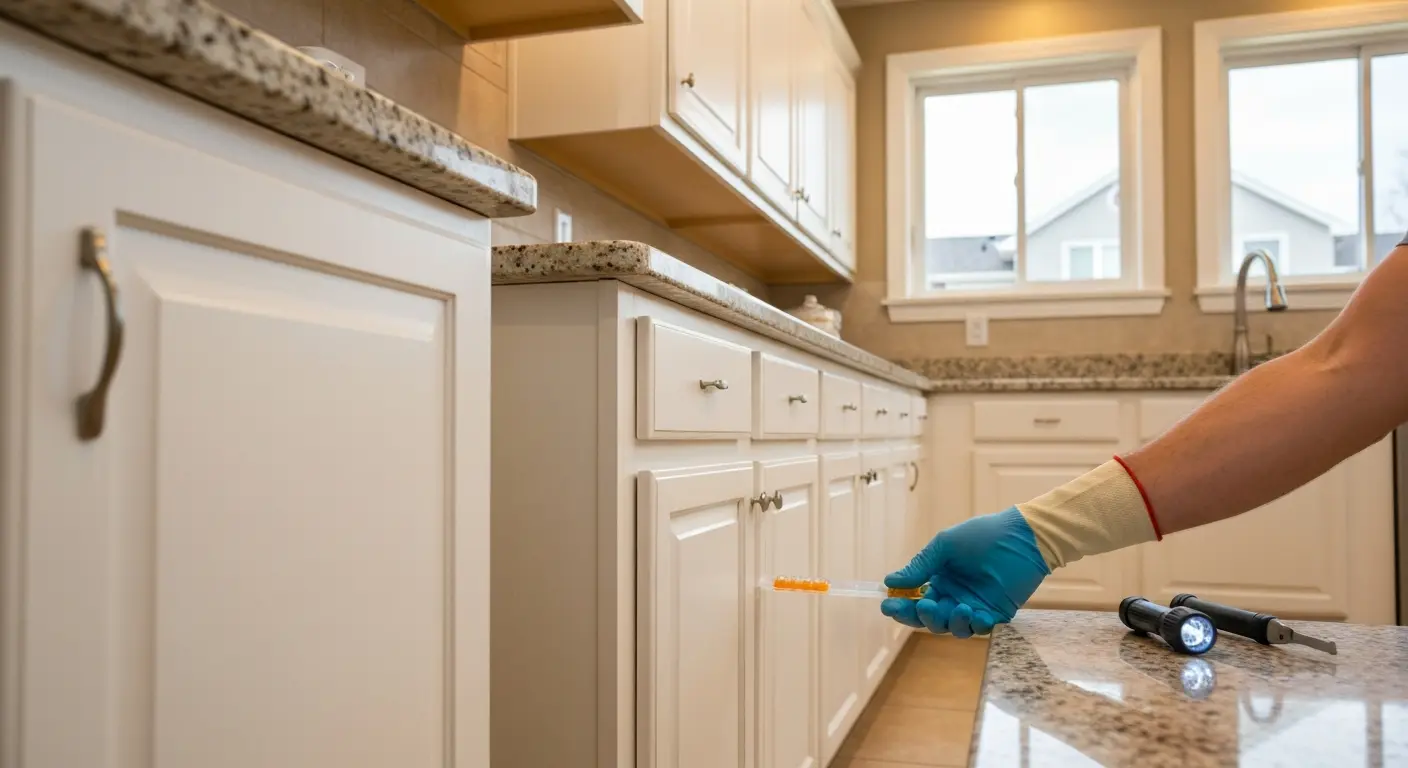 Cockroach pest control treatment