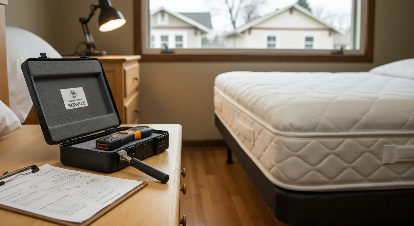 Bed bug treatment and inspection