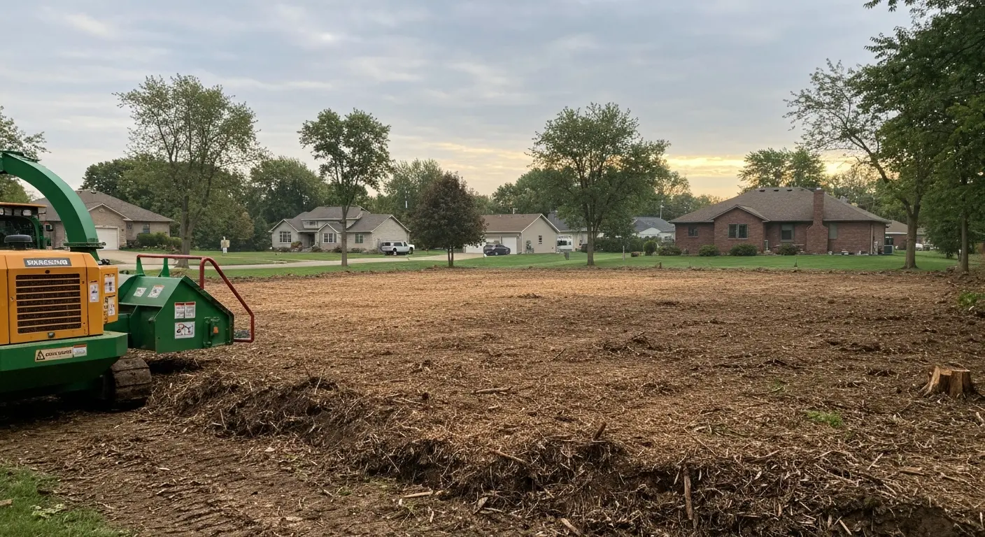 Residential land clearing
