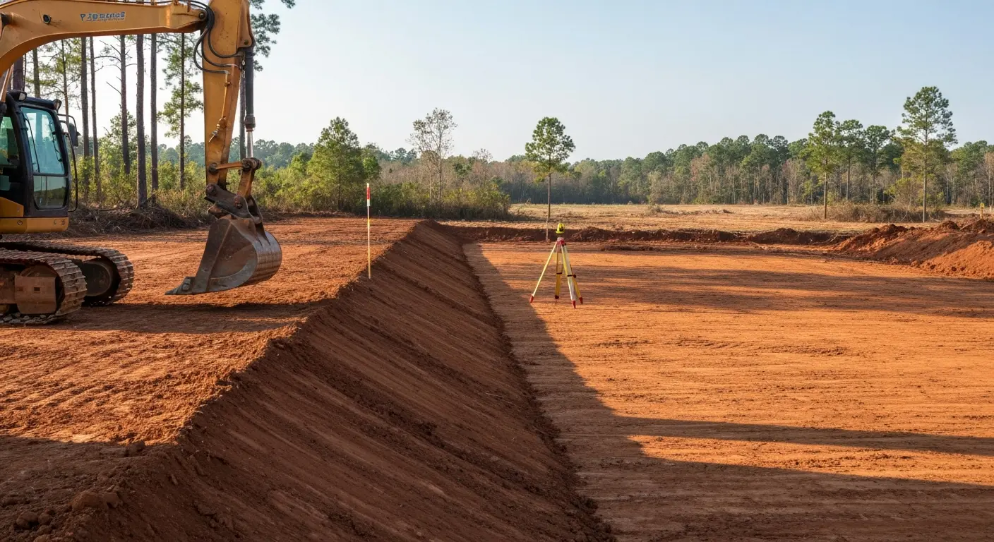 Site grading project