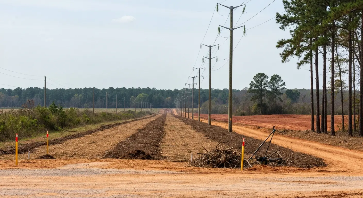 Right-of-way clearing project