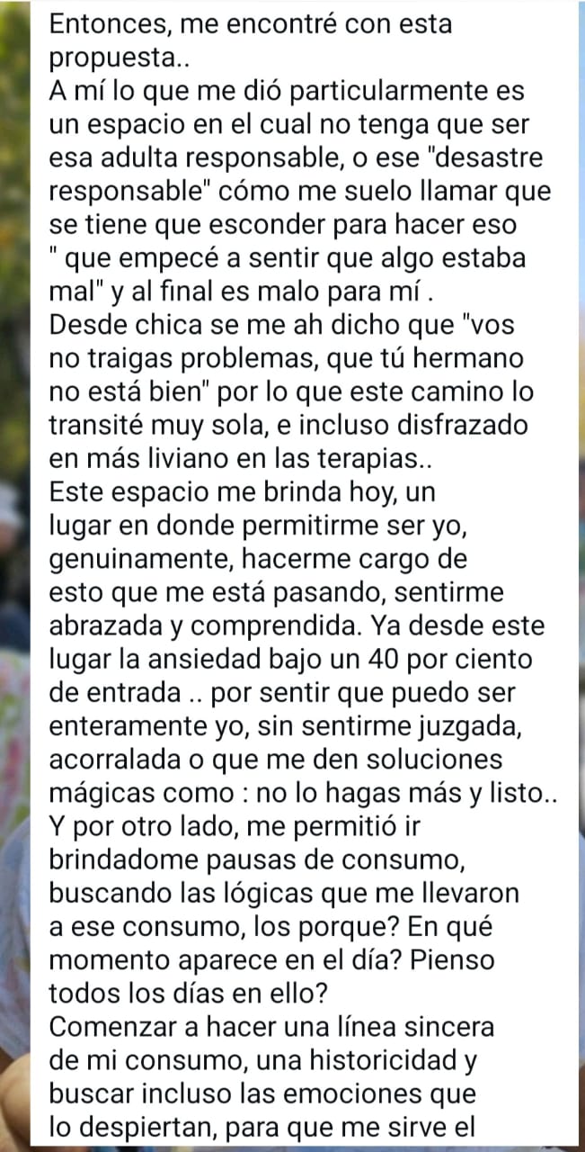 Captura 3 del mensaje de Malena M.