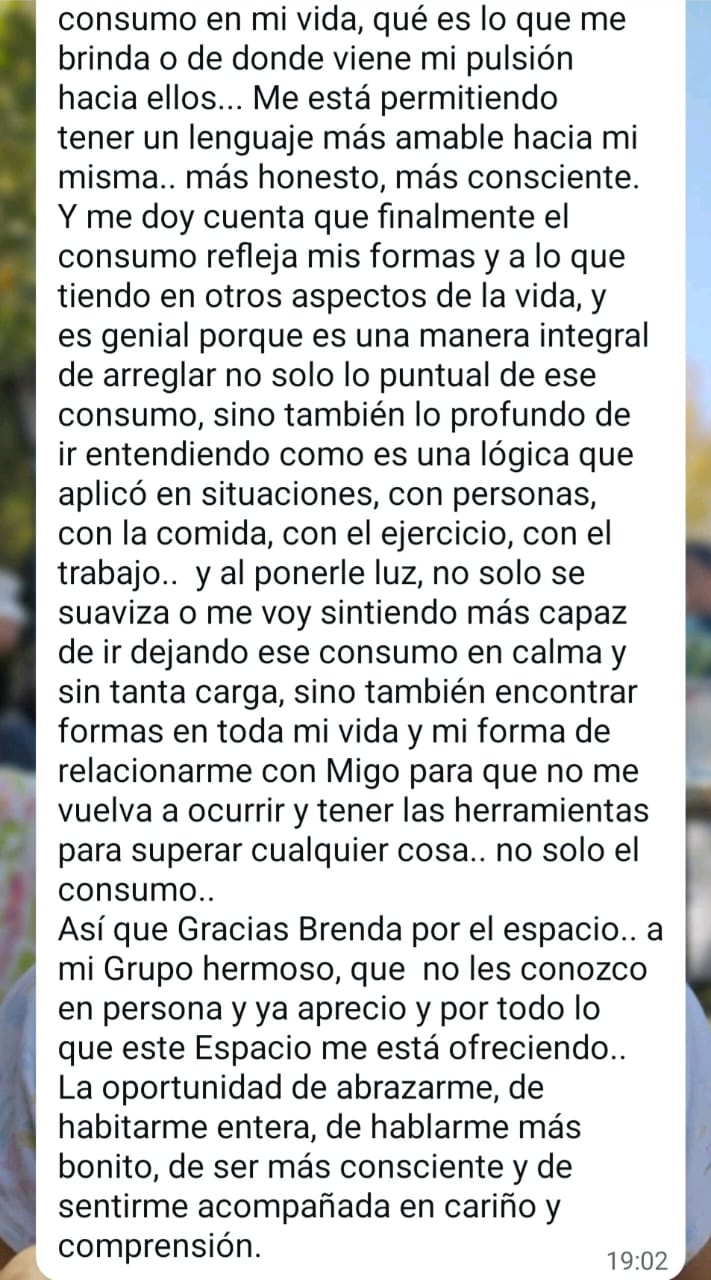 Captura 4 del mensaje de Malena M.