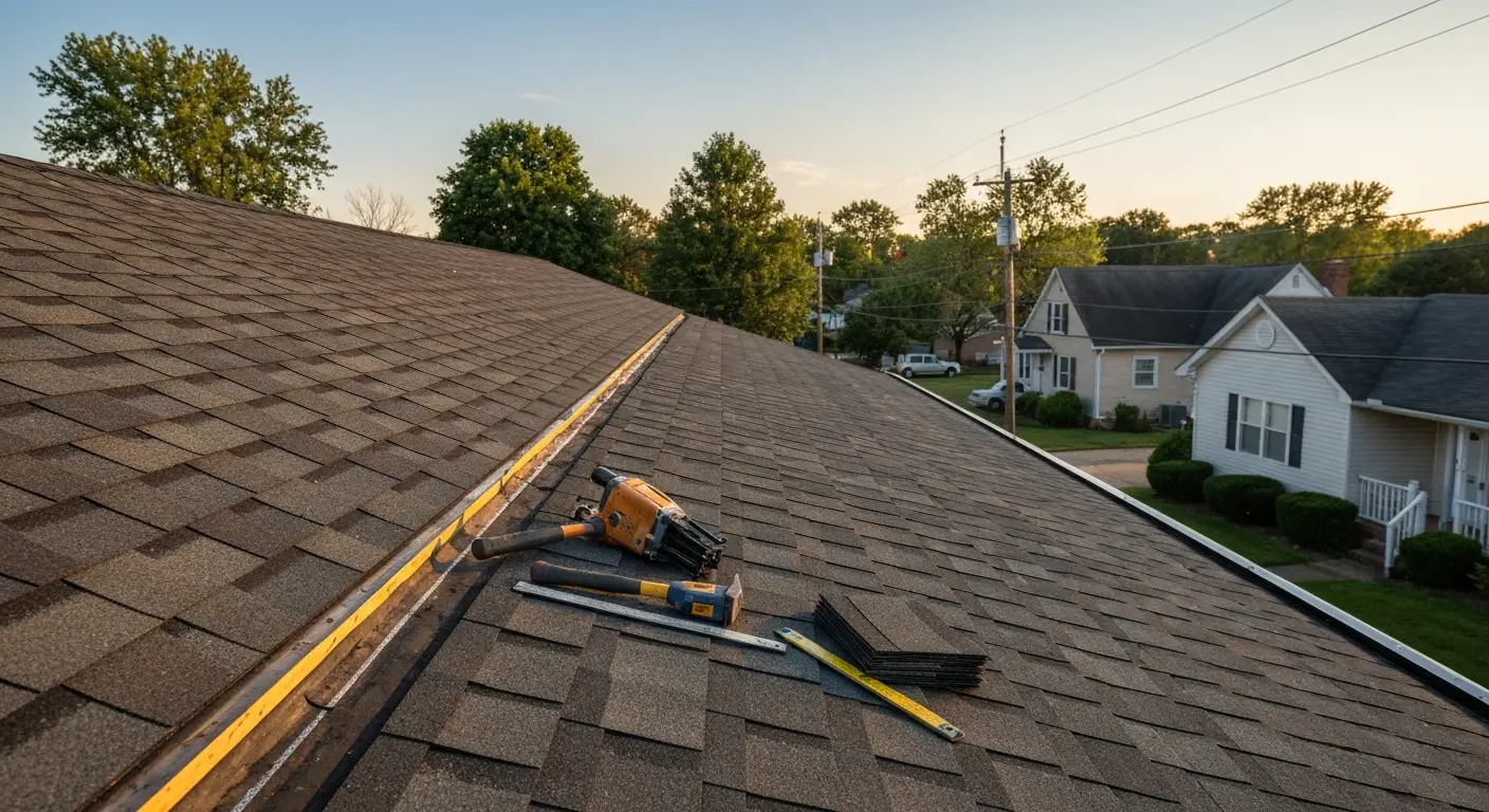 Full roof replacement project