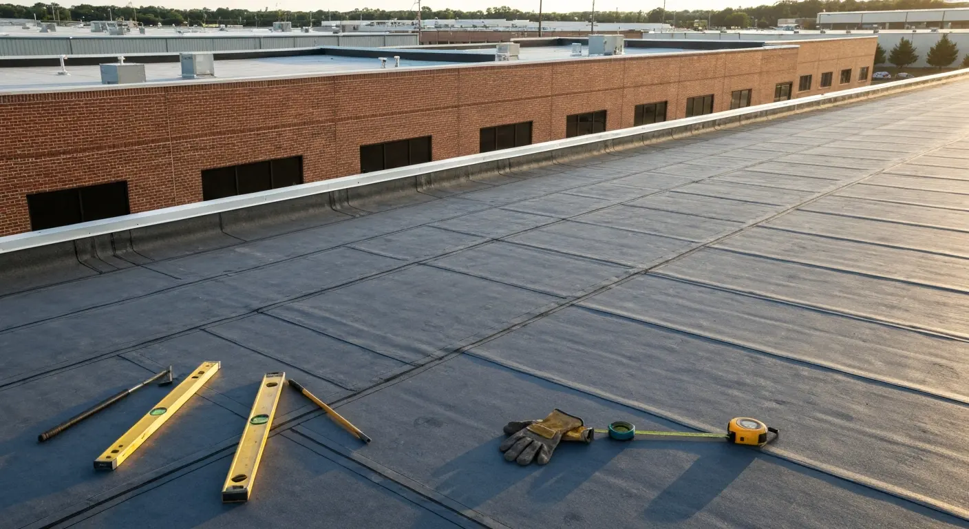 Commercial roofing service