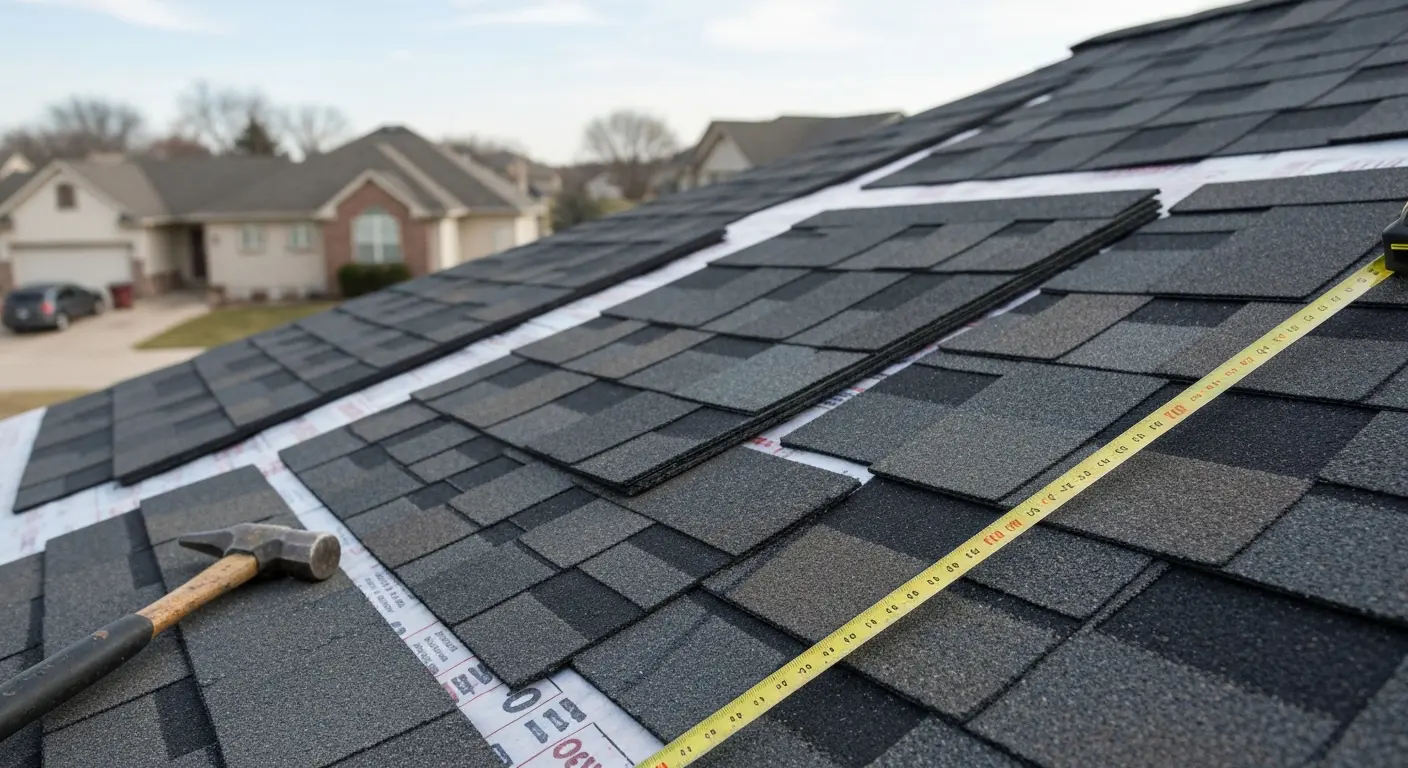Professional roofing installation