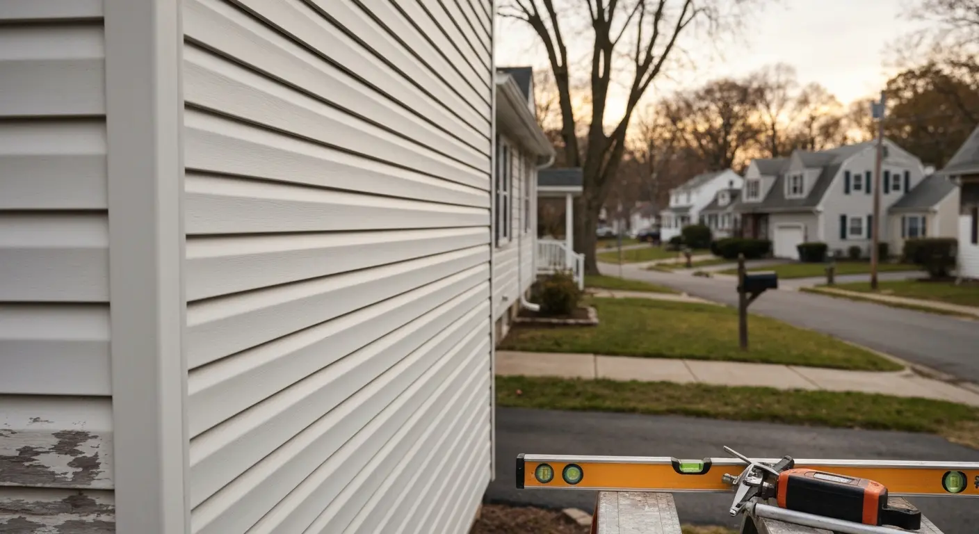Siding replacement project near Palmyra