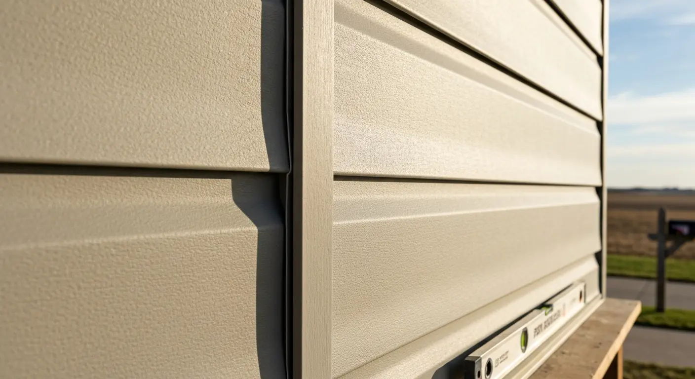 Fiber cement siding detail