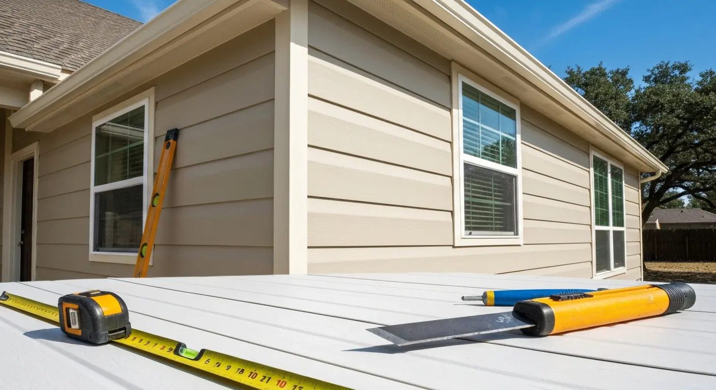 Siding replacement project