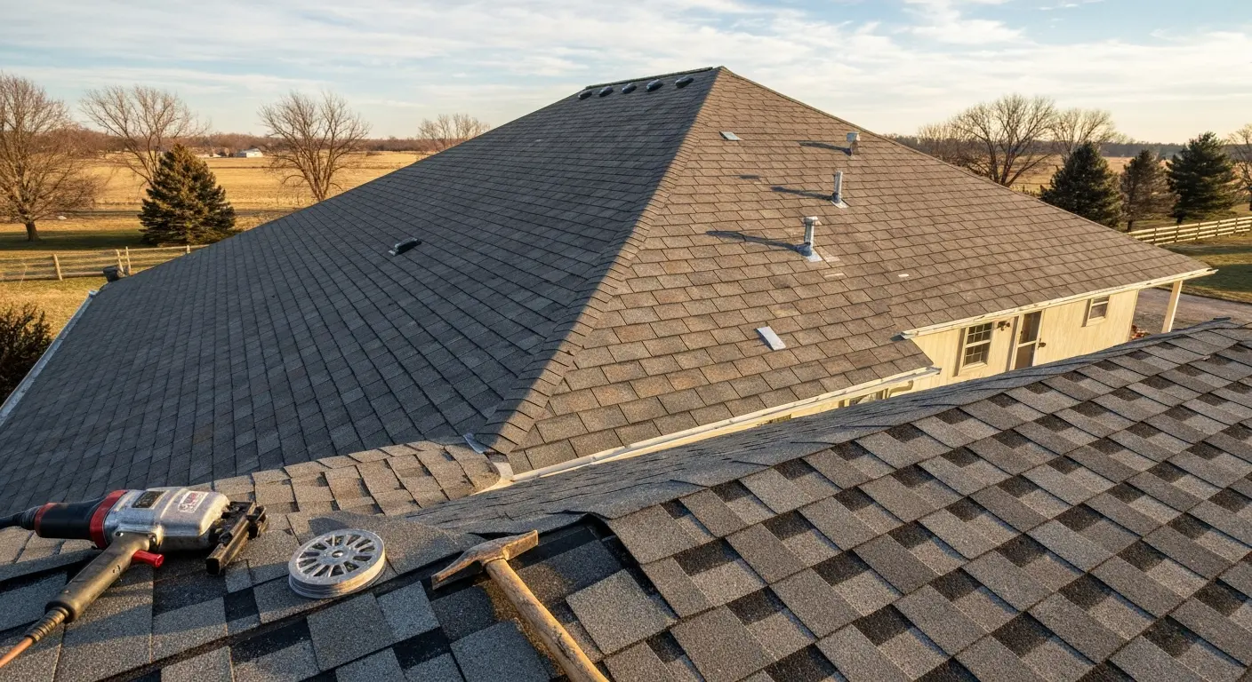 Residential roof project