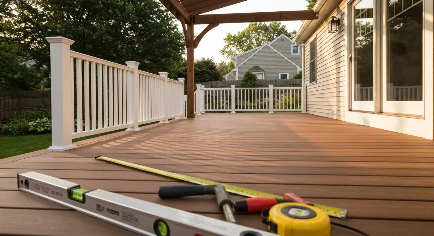 Deck and patio construction