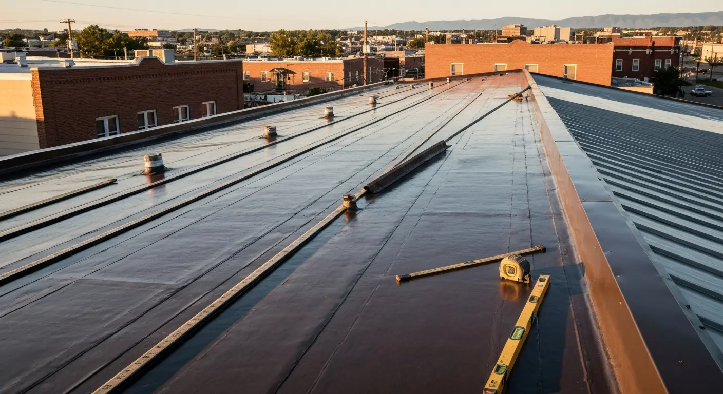 Commercial roof