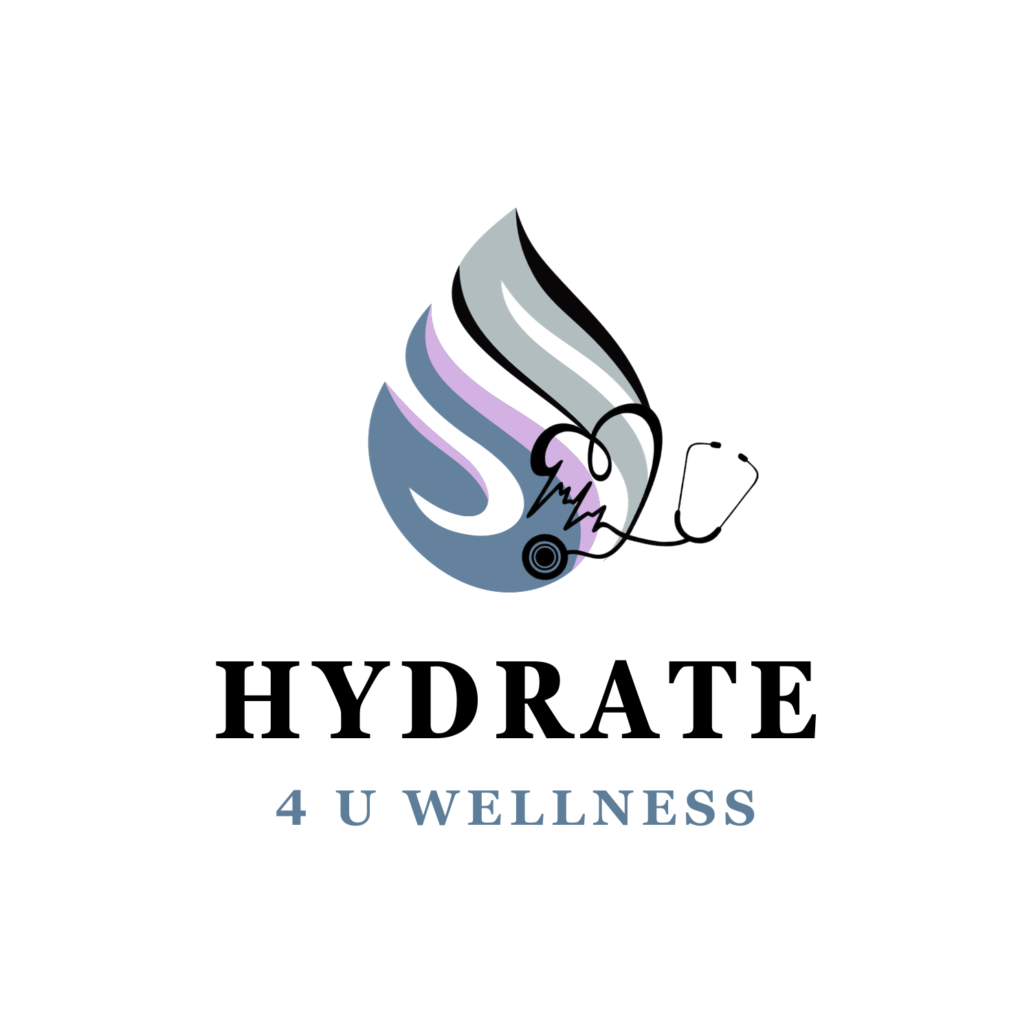 Hydrate 4 U Wellness Logo