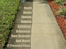 Pressure cleaning and painting work by JT Pressure Cleaning And Painting Inc.