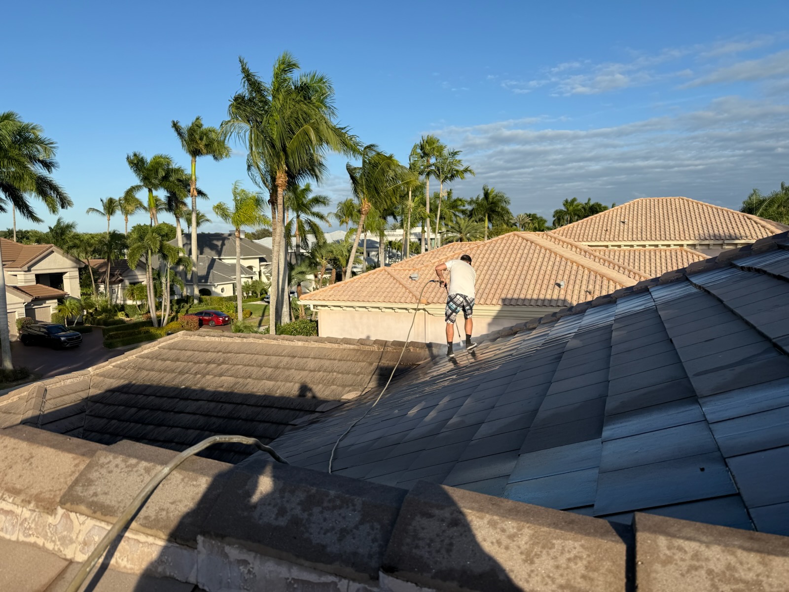 Pressure cleaning and painting work by JT Pressure Cleaning And Painting Inc.