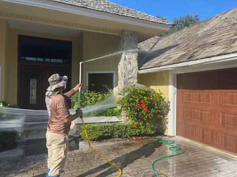 Pressure cleaning and painting work by JT Pressure Cleaning And Painting Inc.