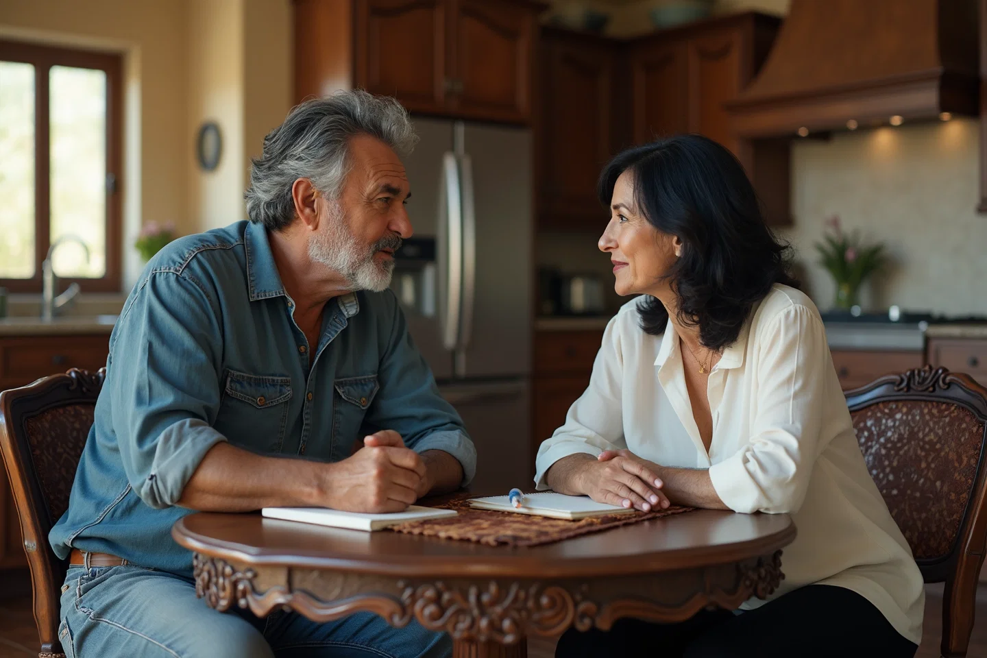 couple communicating