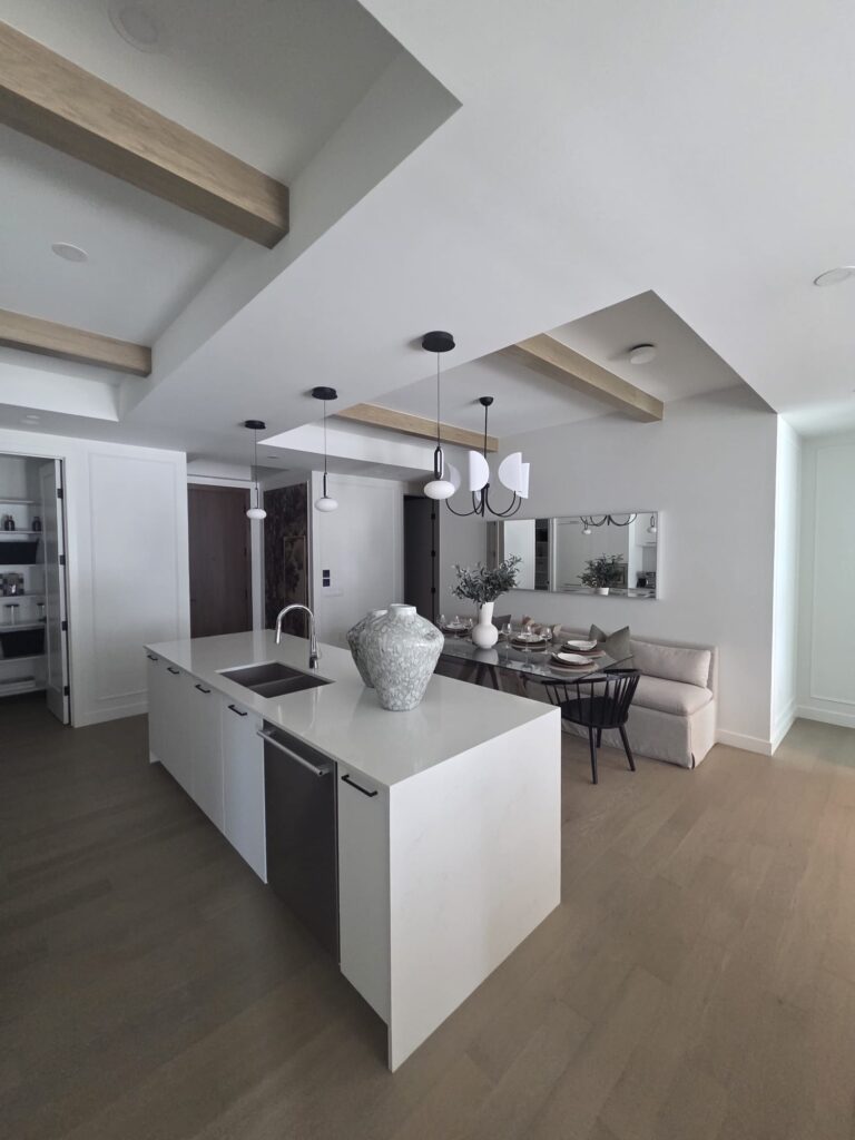 Residential painting project by Crown Apex Corp