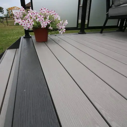 Professional deck painting and staining services in Calgary by Crown Apex Corp