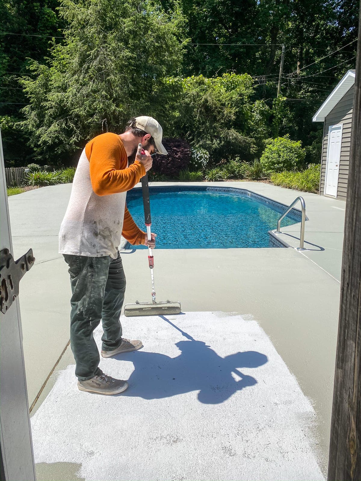 Exterior painting touch-up services in Calgary by Crown Apex Corp