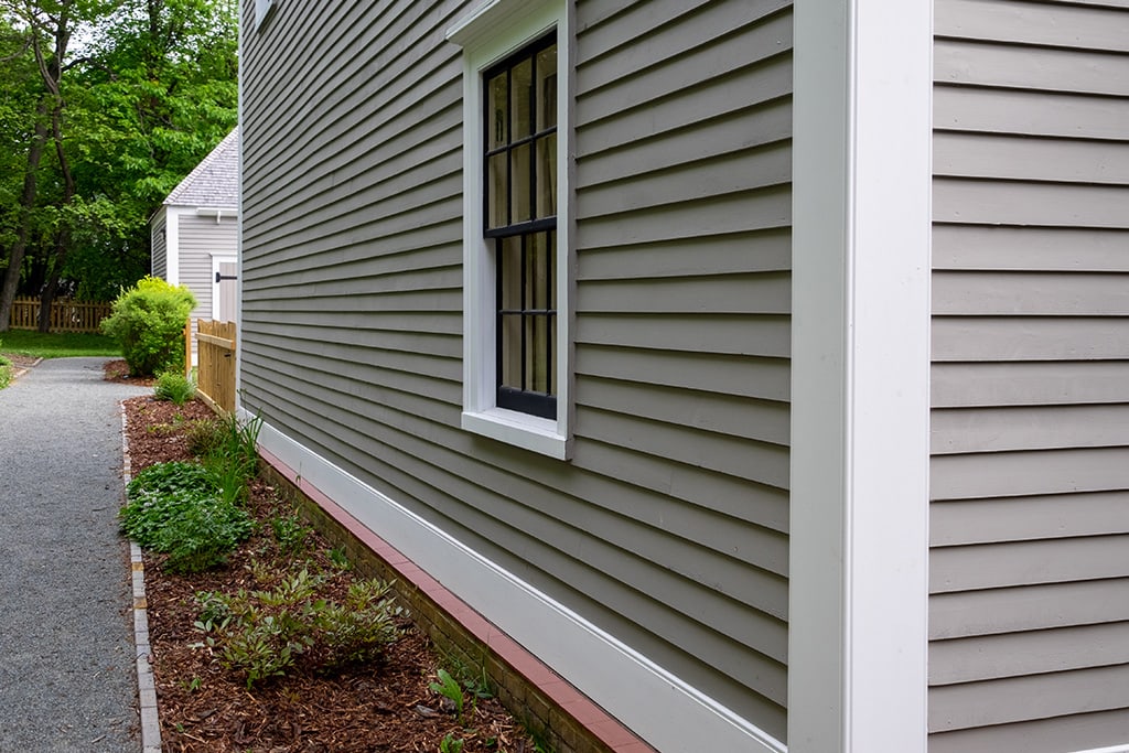 Professional exterior trim painting services in Calgary by Crown Apex Corp