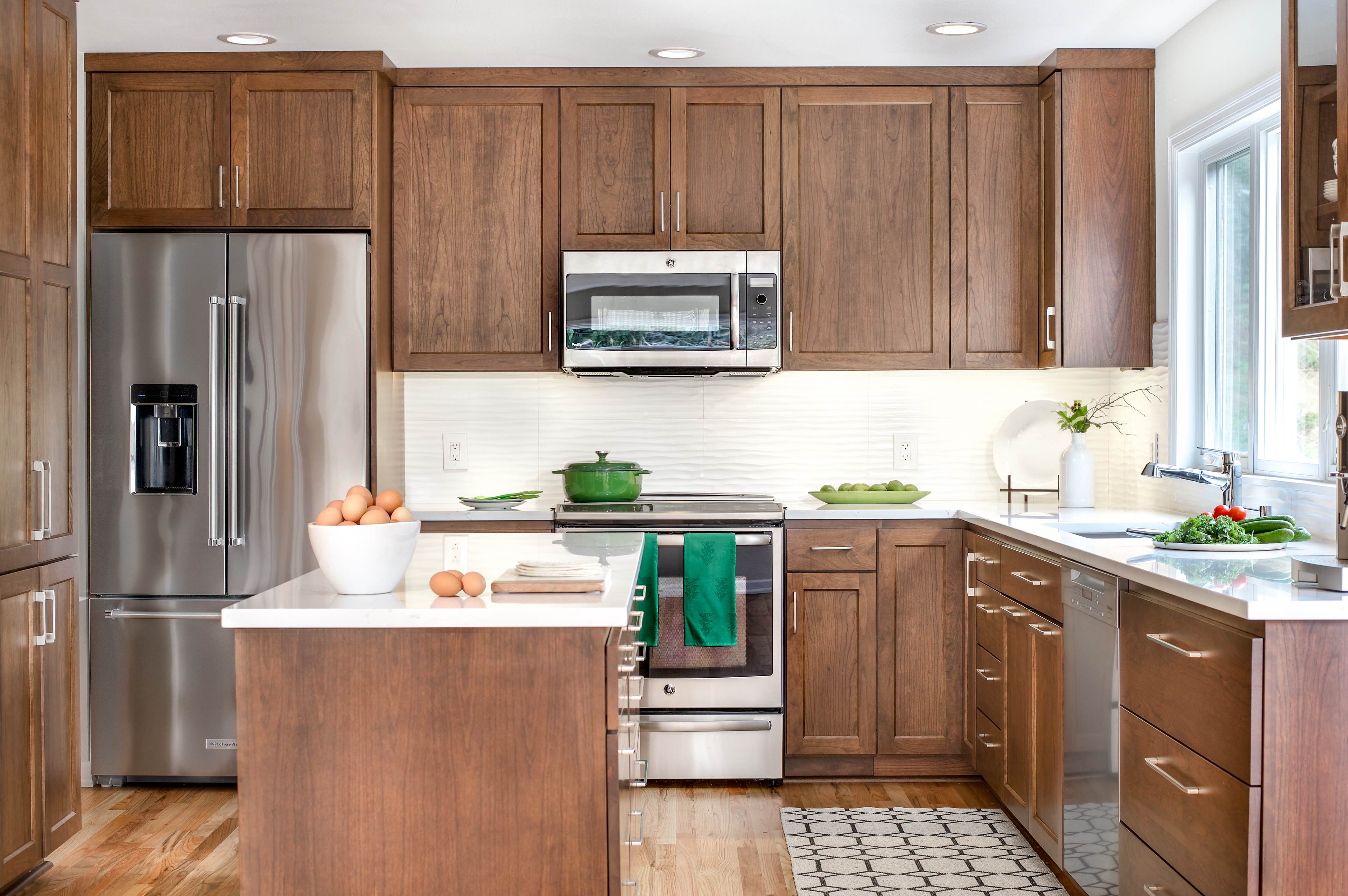 Kitchen cabinet door painting services in Calgary