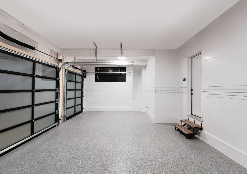 Professional garage wall painting in Calgary