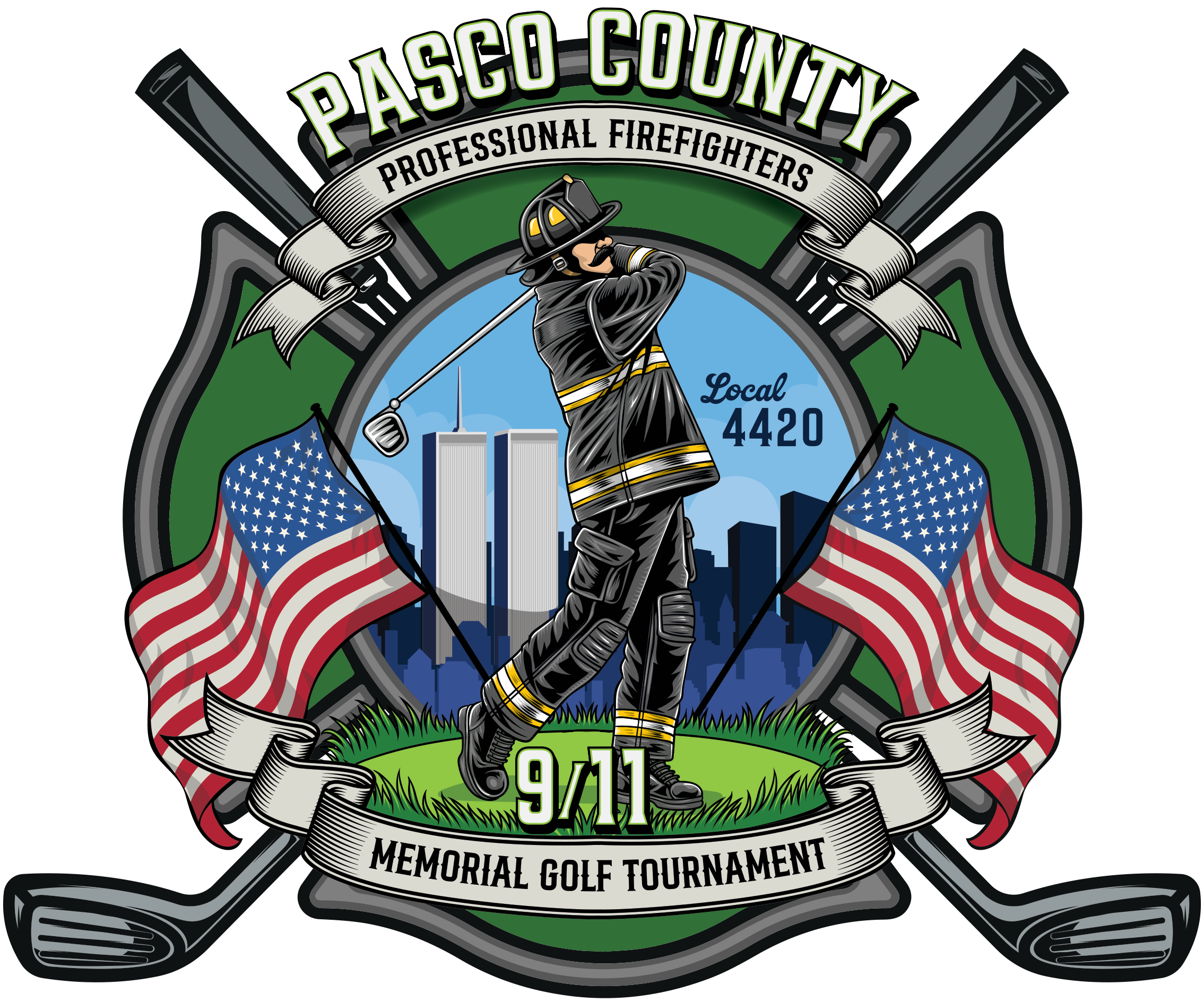 9/11 Memorial Golf Tournament logo