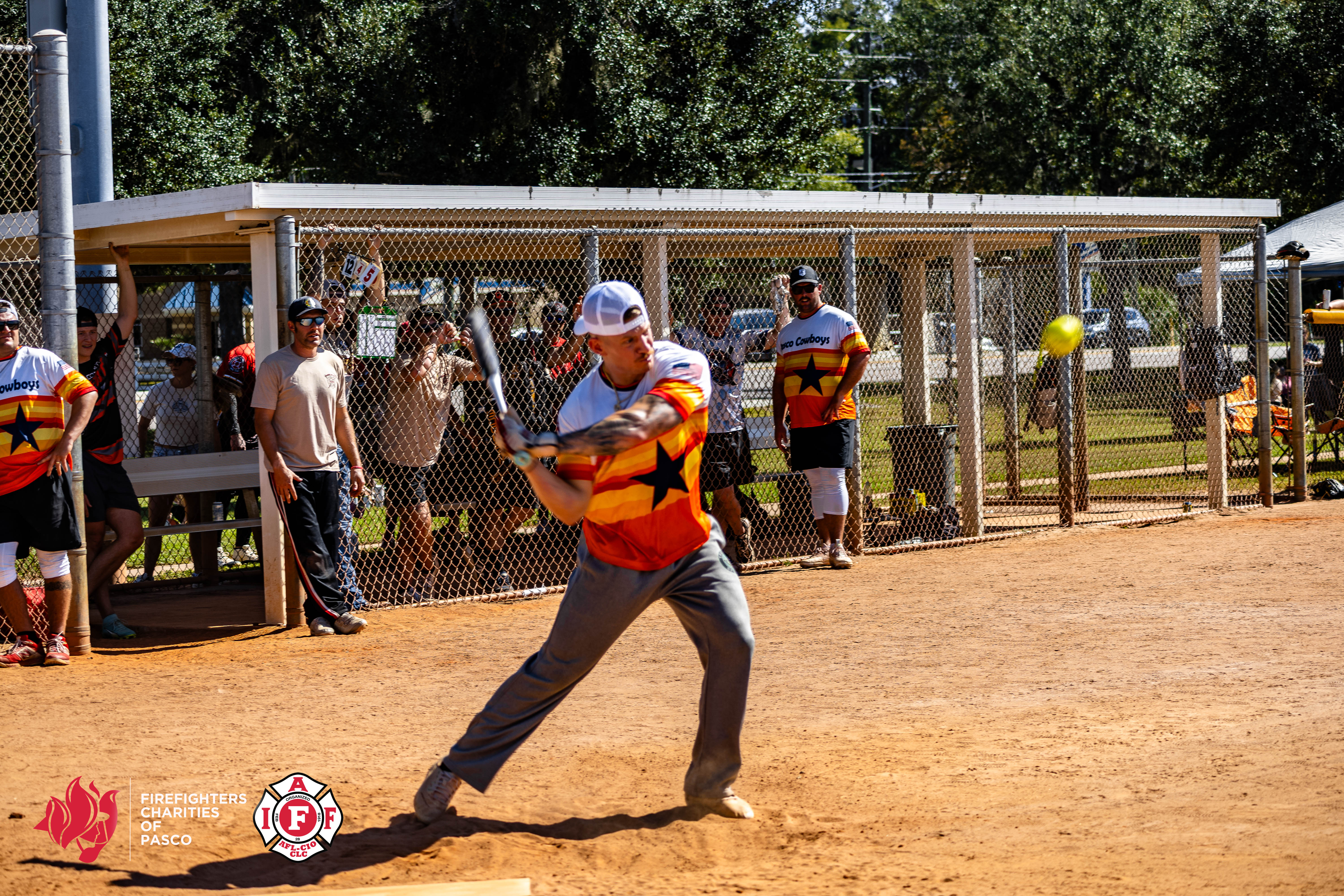 Badges at Bat 2025 softball event image