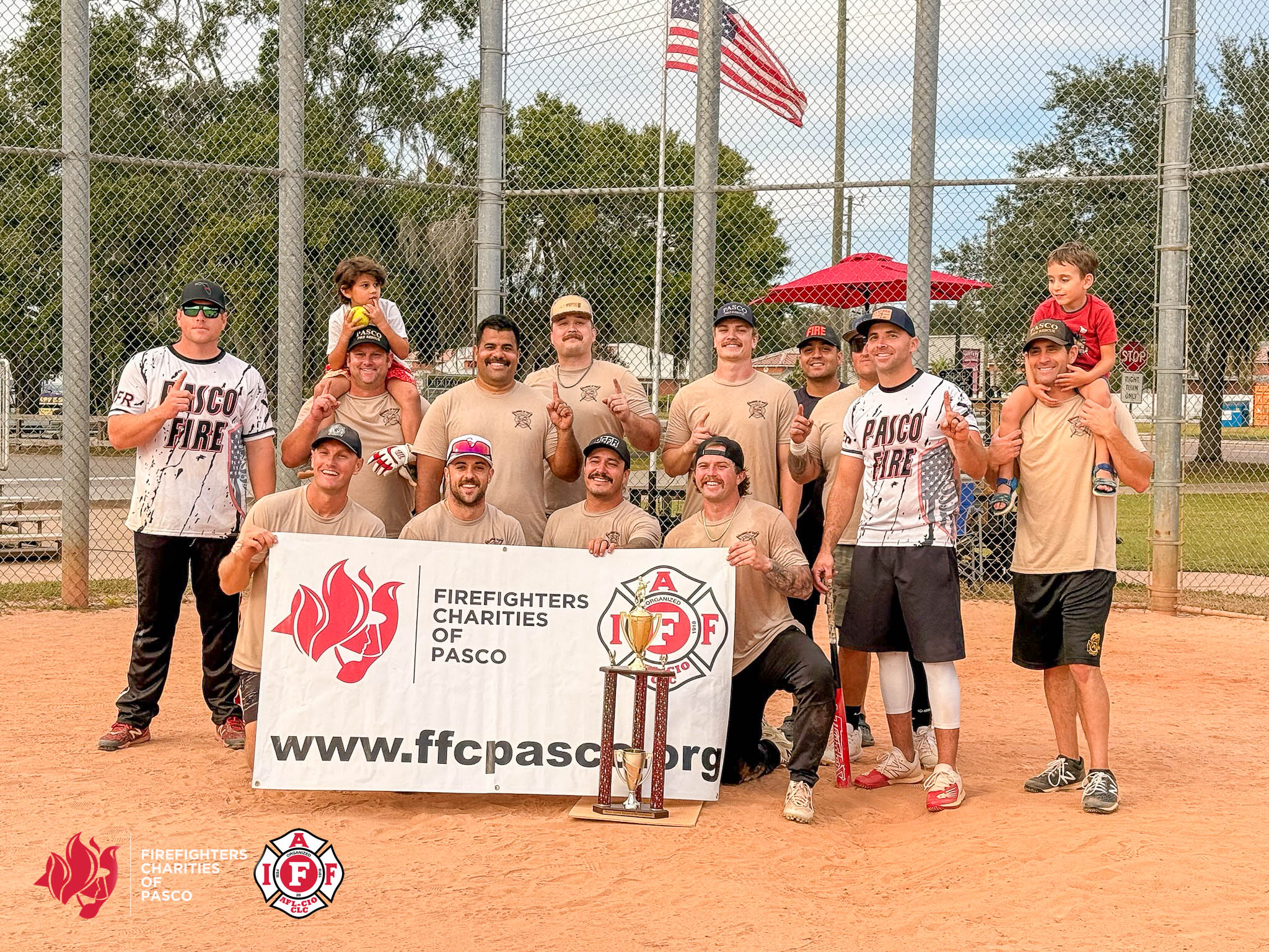 Badges at Bat 2025 action photo