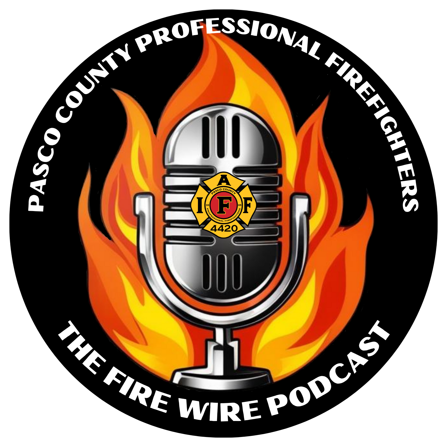 The Fire Wire Podcast logo