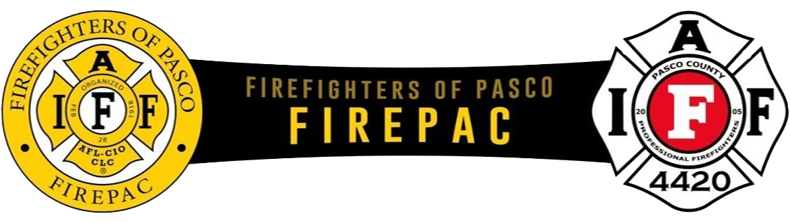 Firefighters of Pasco FirePAC Banner