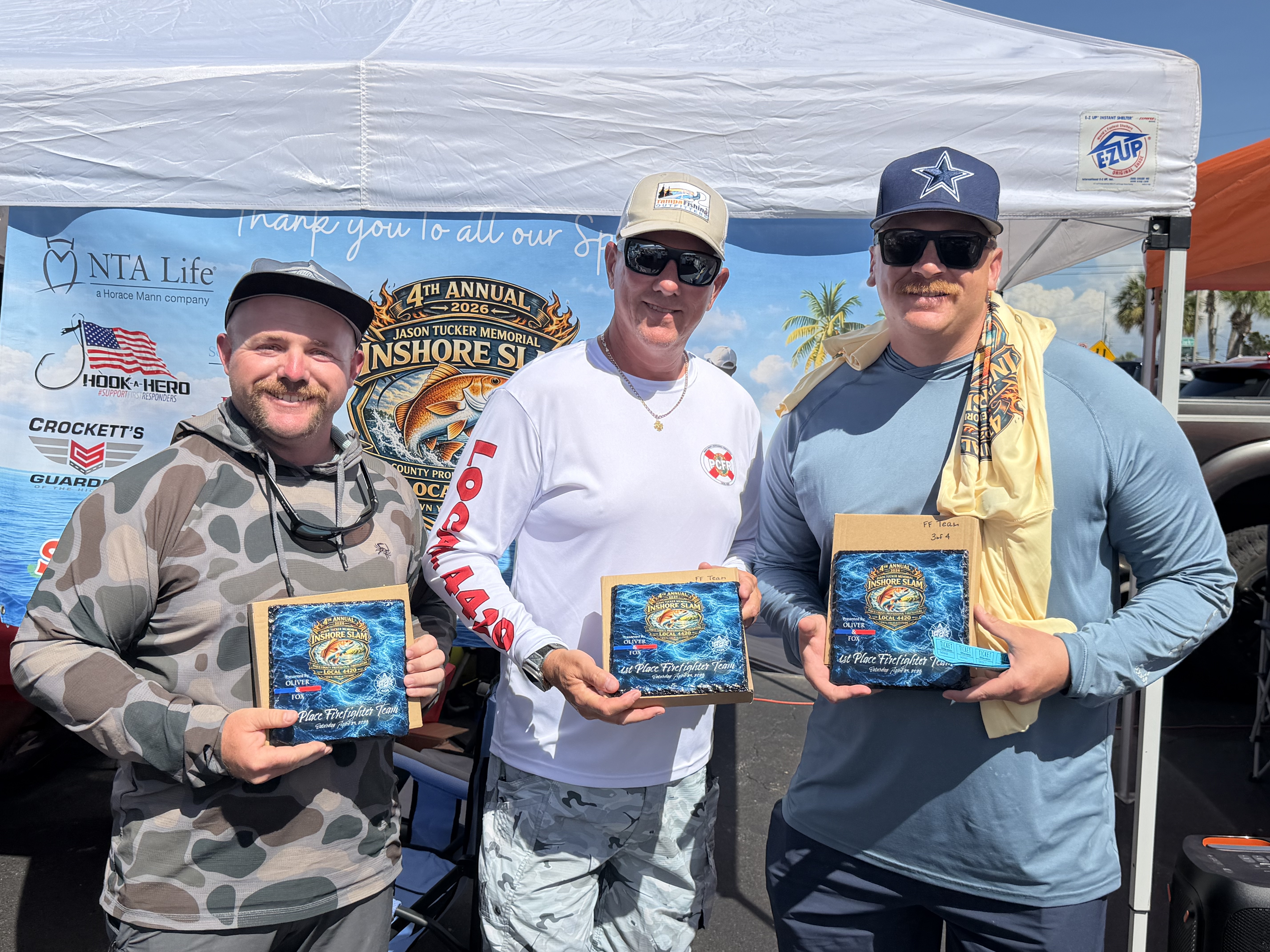 First place all firefighter team